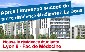 Vente Studio Etudiant Lyon 8 Fac de medecine