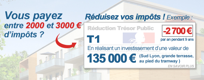 T1 120 000 € pour defiscaliser 2 400 € par an pendant 9 ans