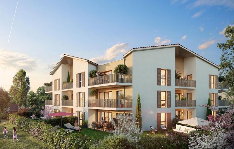 RARE ! T2 de 39m² avec 48m² de terrain à Rillieux-la-Pape !