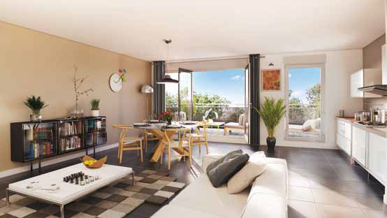 Joli 4 pièces de 78m² dans le centre de Craponne 