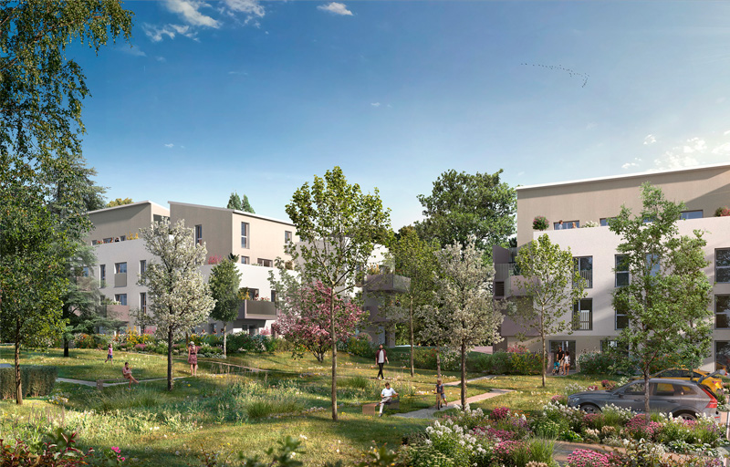 Joli 4 pièces de 78m² dans le centre de Craponne 