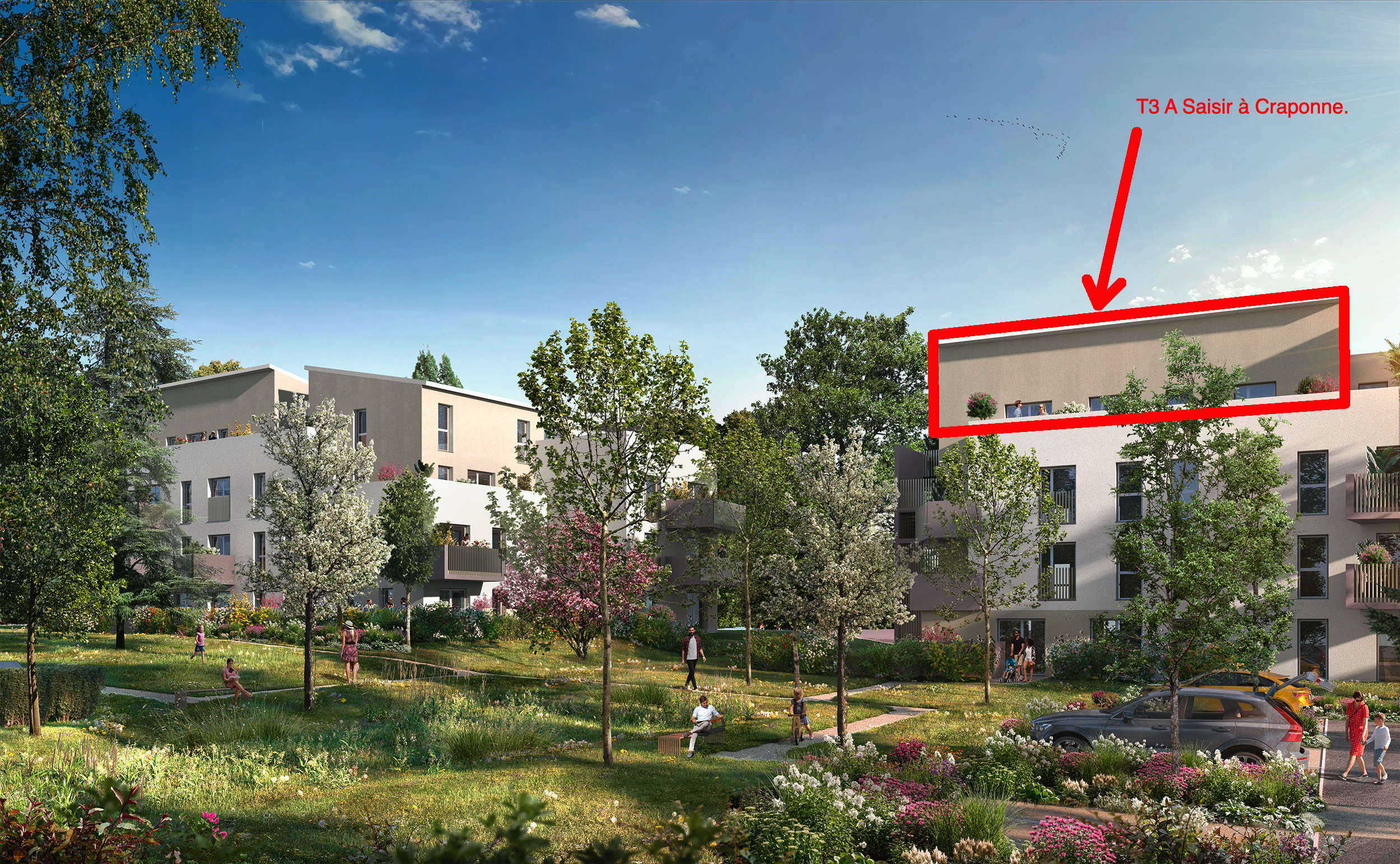 Exceptionnelle T3 à Craponne