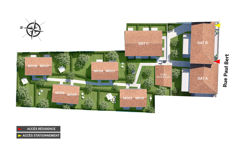 Appartement de 3 pièces de 65m² au centre de Vénissieux-village