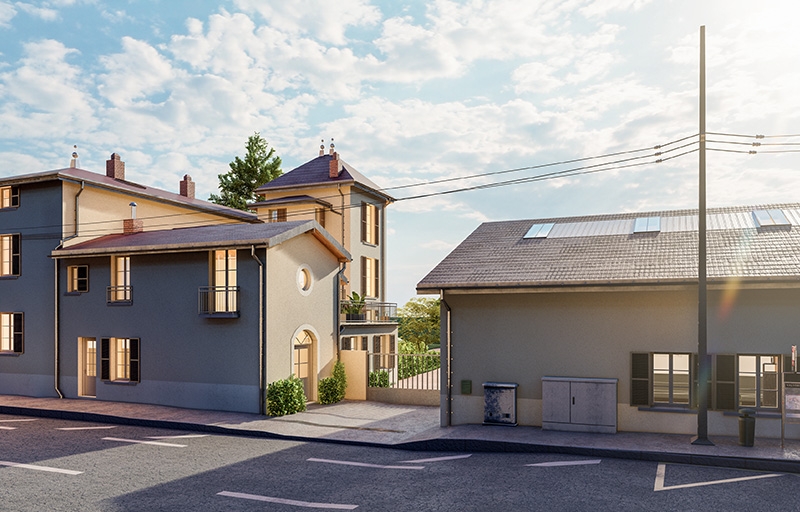 MAISON DE VILLE T3 DUPLEX AVEC JARDIN PRIVATIF 