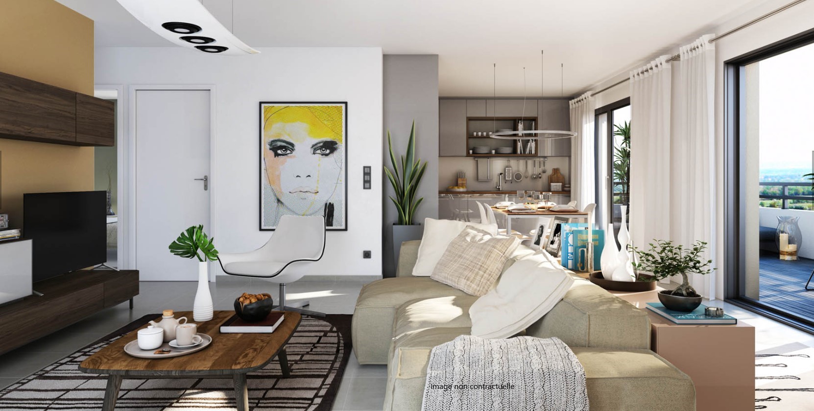 Appartement T4 Messimy Centre