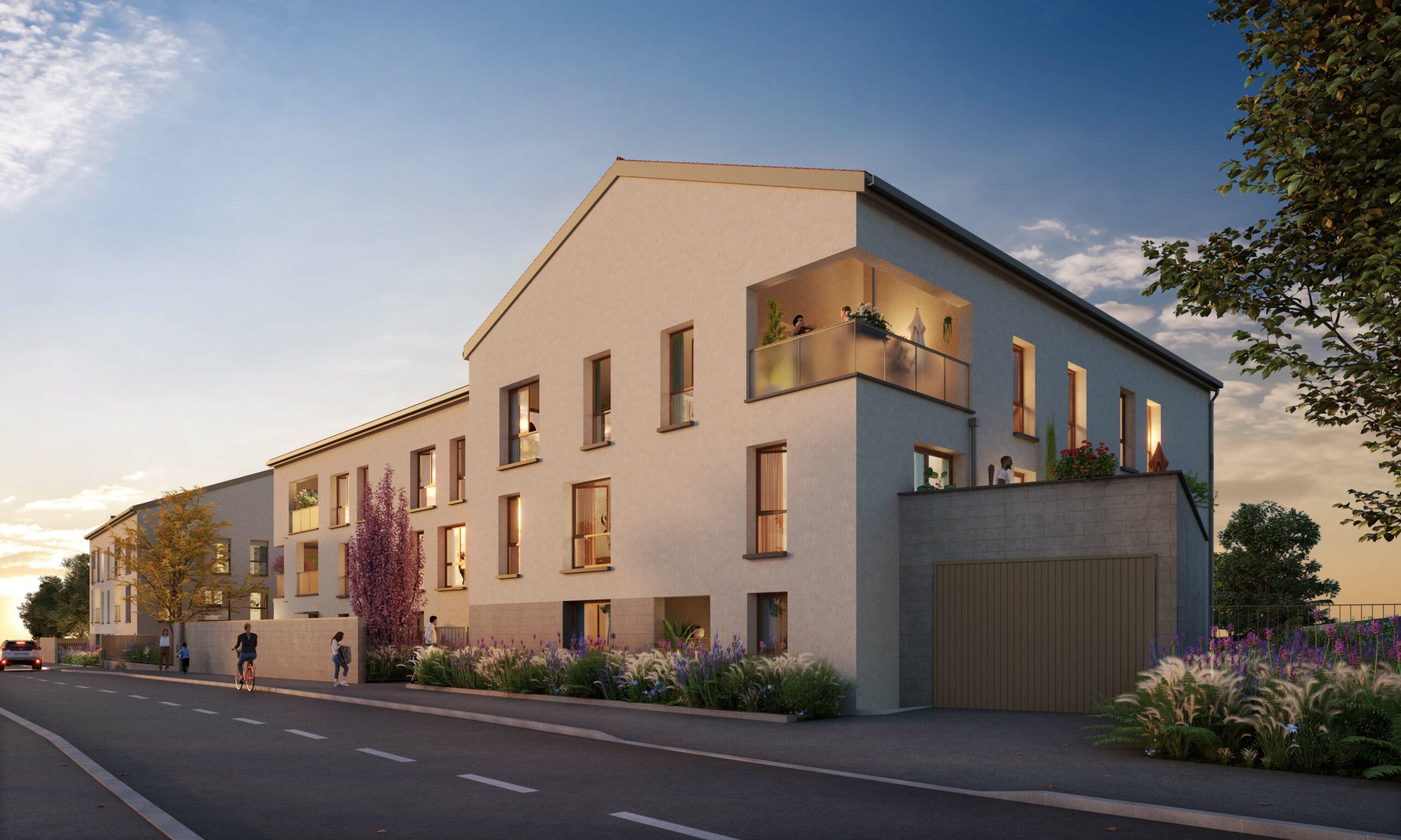 Grand 4 pièces terrasse plein sud  vue Dégagée 