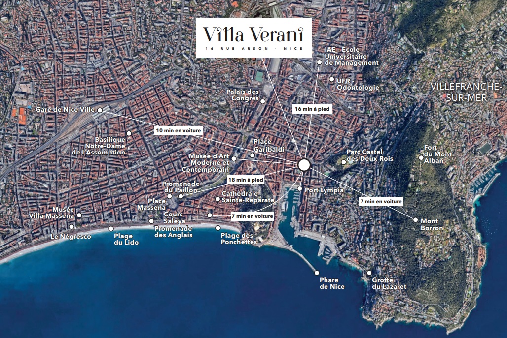 beau 2 pièces  centre ville Nice  