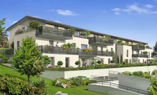 Lentilly, Beau T2 de 44.93 m² avec terrasse de 26 m²