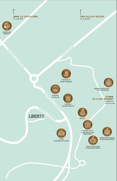 Grand 4 pièces terrasse vue Dégagée 