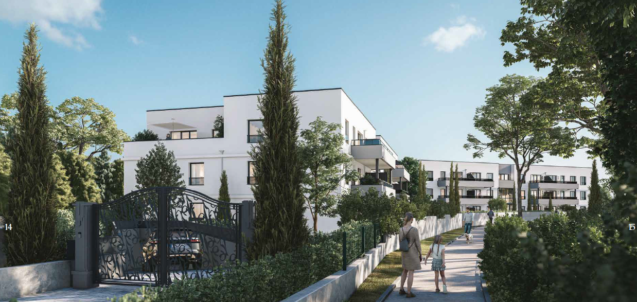 Grand 4 pièces terrasse vue Dégagée 