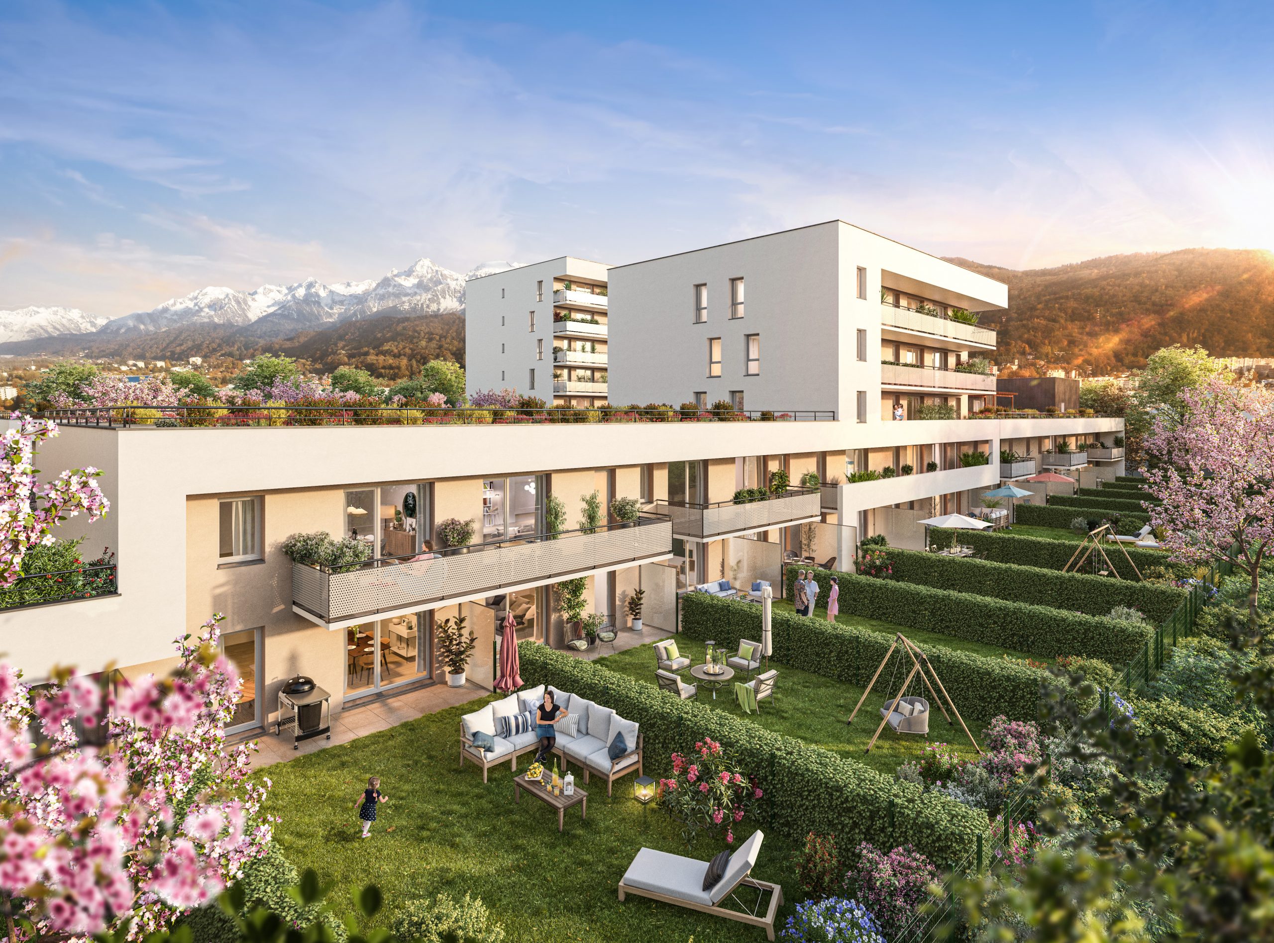 Grand 4 pièces 3 chambres 