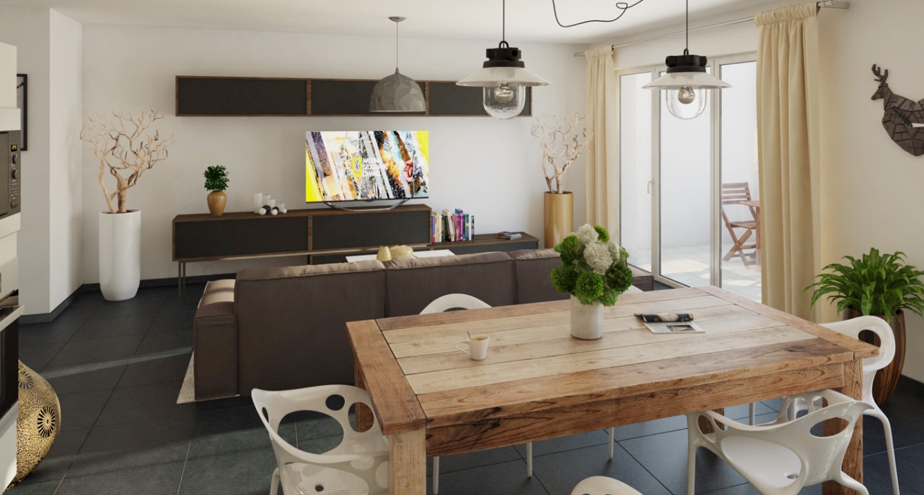 Appartement T4 dernier étage