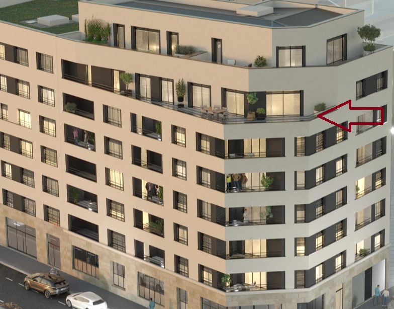 Grand 4  pièces terrasse vue Dégagée Jean Mace