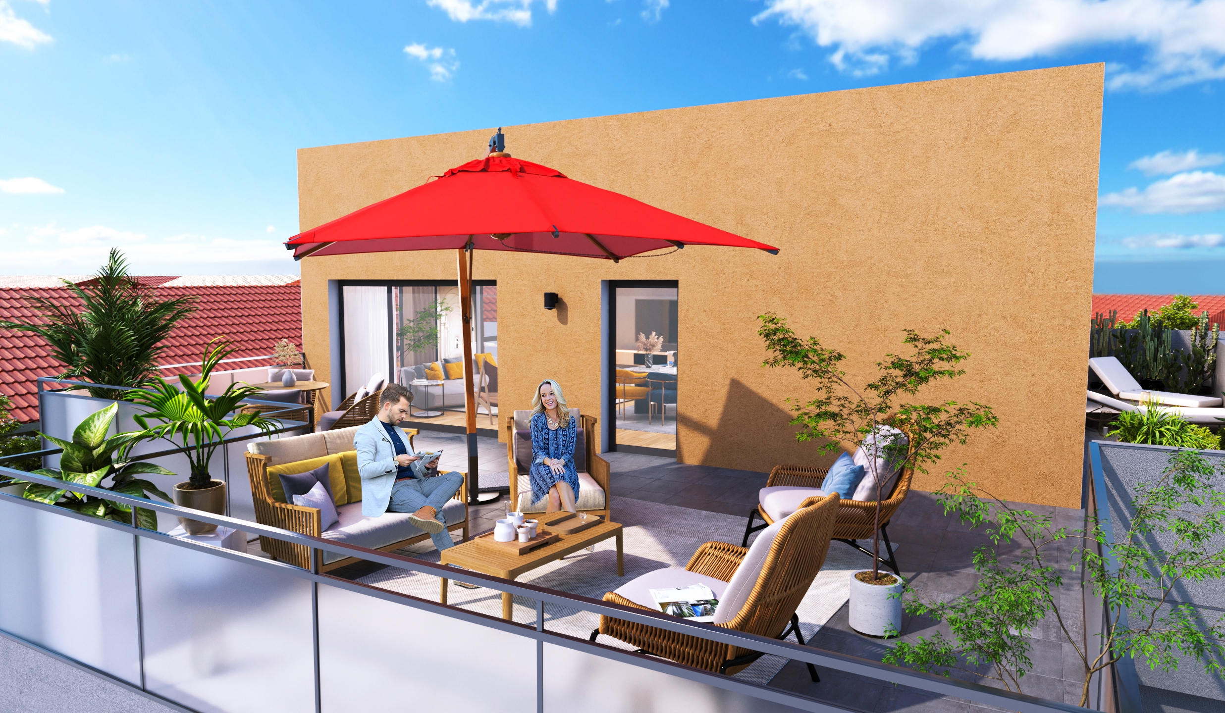 2 PIECES CRAPONNE CENTRE VILLE RUE CENTRALE