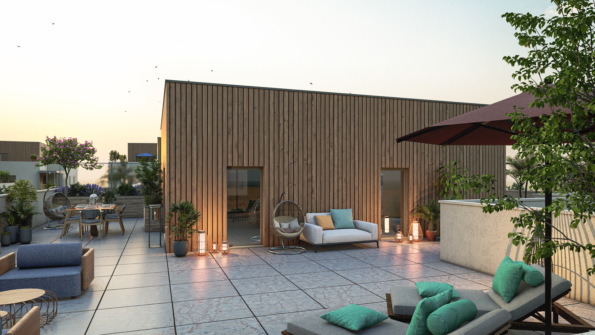 Appartement T5 au3ème et dernier étage