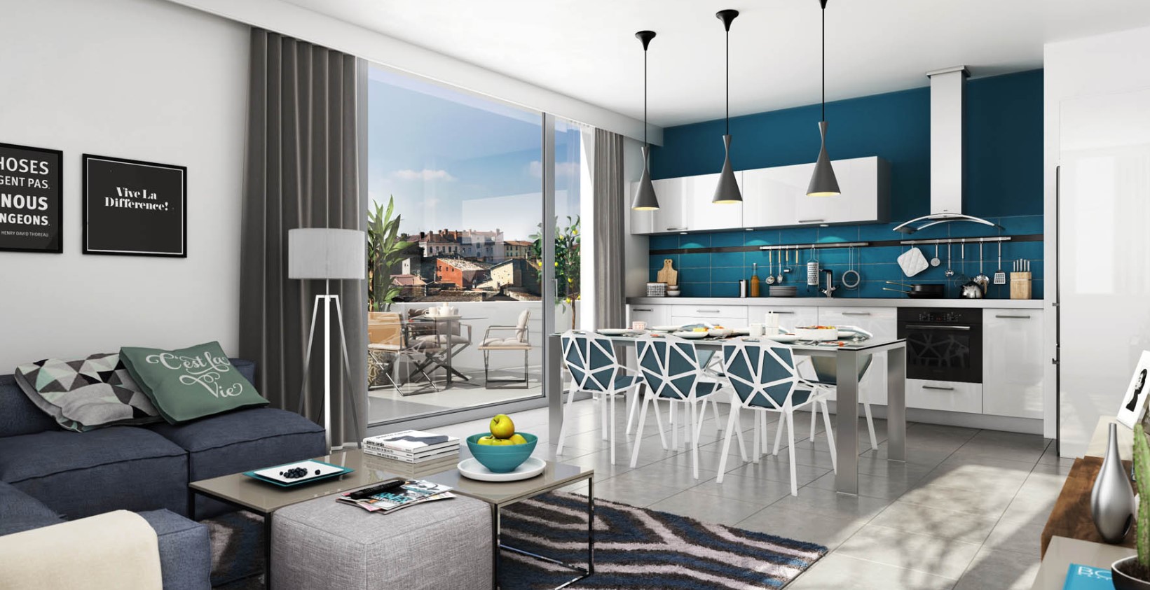 Rare Appartement T4 au 4ème étage