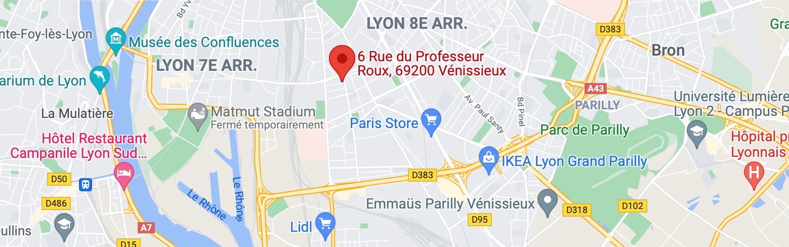 studio pour étudiant LYON 69008 ENS, EM LYON, FACULTE MEDECINE