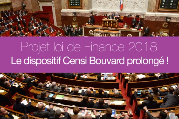 Amendement au PLF 2018 : le dispositif Censi Bouvard prolongé de 1 an !