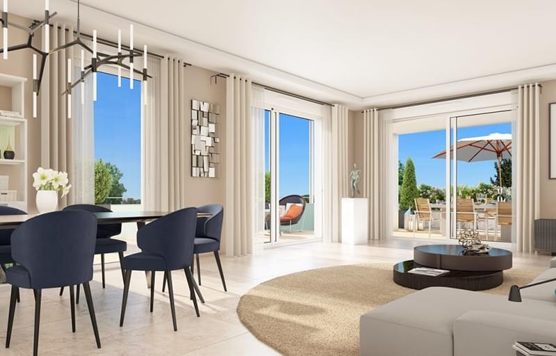 Résidence à Mougins Programme de standing, a 15 minutes de Cannes, Avec parc et piscine, ,