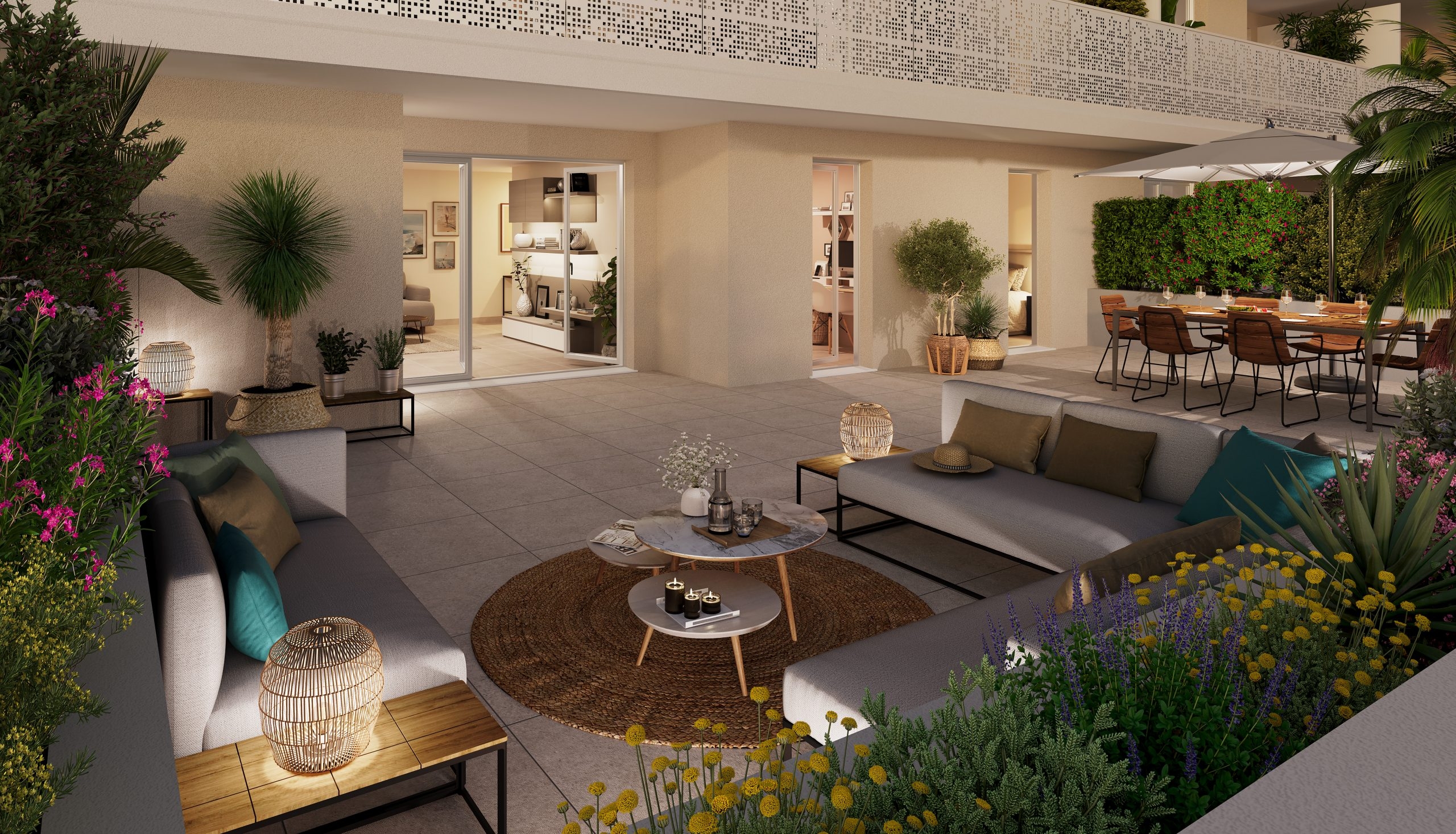 Résidence à Saint Laurent du Var Au sein du nouveau cœur de ville Commerces et transports en pied d’immeuble Balcons et terrasses généreux Résidence à Saint Laurent du Var Au sein du nouveau cœur de ville, Commerces et transports en pied d’immeuble, Balcons et terrasses généreux,