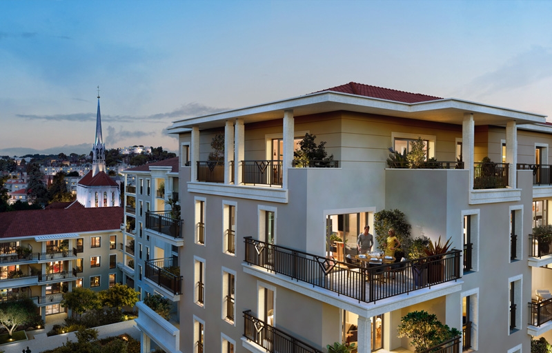 Résidence à Aix-en-Provence A 6 min du quartier historique, Résidence haut de gamme, Ville idéale pour investir,