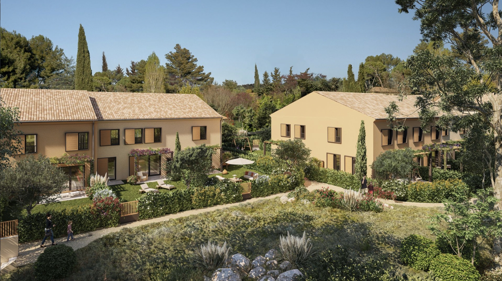 Résidence à Aix-en-Provence Secteur Résidentiel, Proche du Centre de Luynes, Résidence avec piscine,