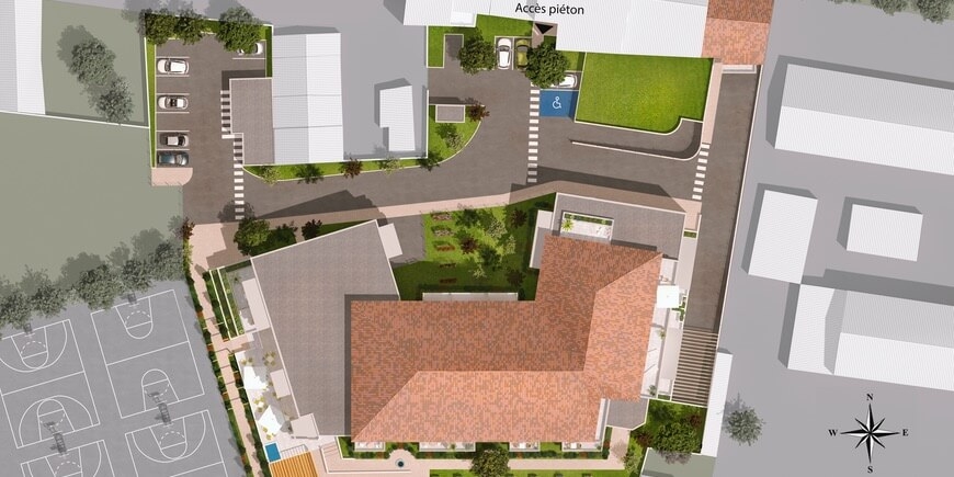 Résidence à Gardanne RESIDENCE SENIORS ELIGIBLE PINEL A , IDEAL POUR LOGER SES PROCHES ET DEFISCALISER ,