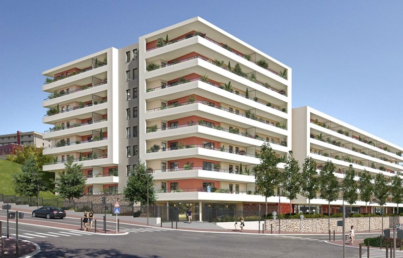 Résidence à Marseille 13012 Appartements en double-orientation, Belles prestations,