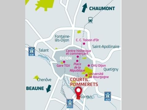 Résidence à Dijon En plein coeur de l'Écoquartier, Transports en communs, A 10 minutes du centre de Dijon, ,