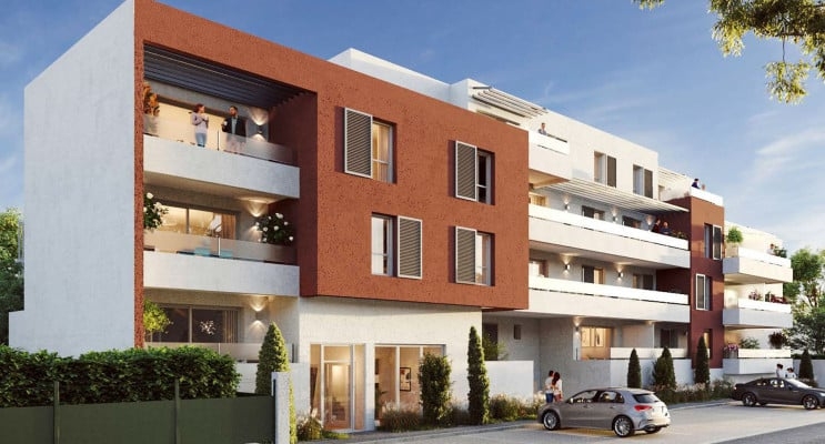 Résidence à Nîmes Villa Coustiera, c'est profiter de tout le confort d'une résidence contemporaine. Chaque appartement, du studio au 4 pièces, bénéficie d'un espace extérieur généreux., , Vous serez aussi séduits par leurs aménagements intérieurs optimisés et la grande qualité des prestations : espaces de vie lumineux, volets roulants, salle de bain aménagée.,