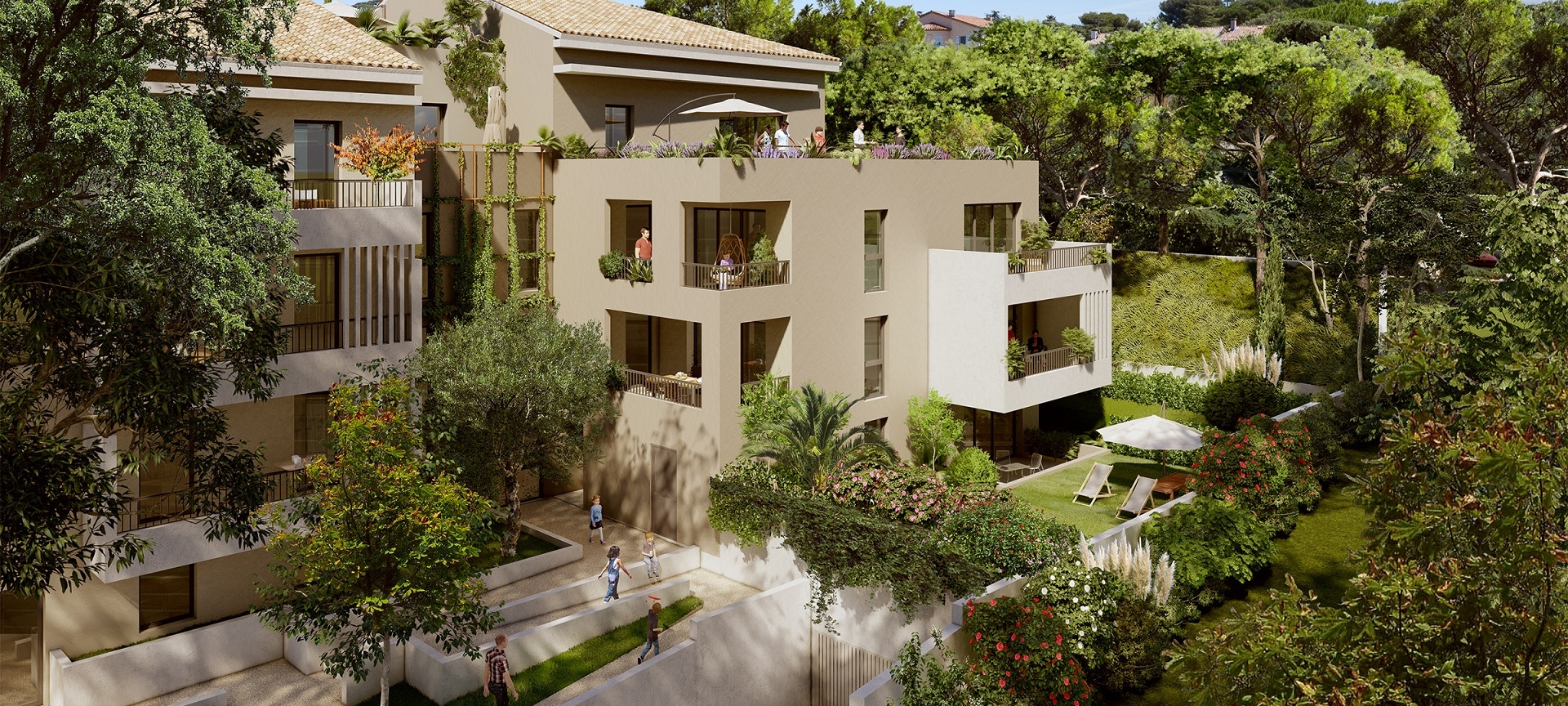 Résidence à Villeneuve-lès-Avignon Proche commerces, Proche écoles,