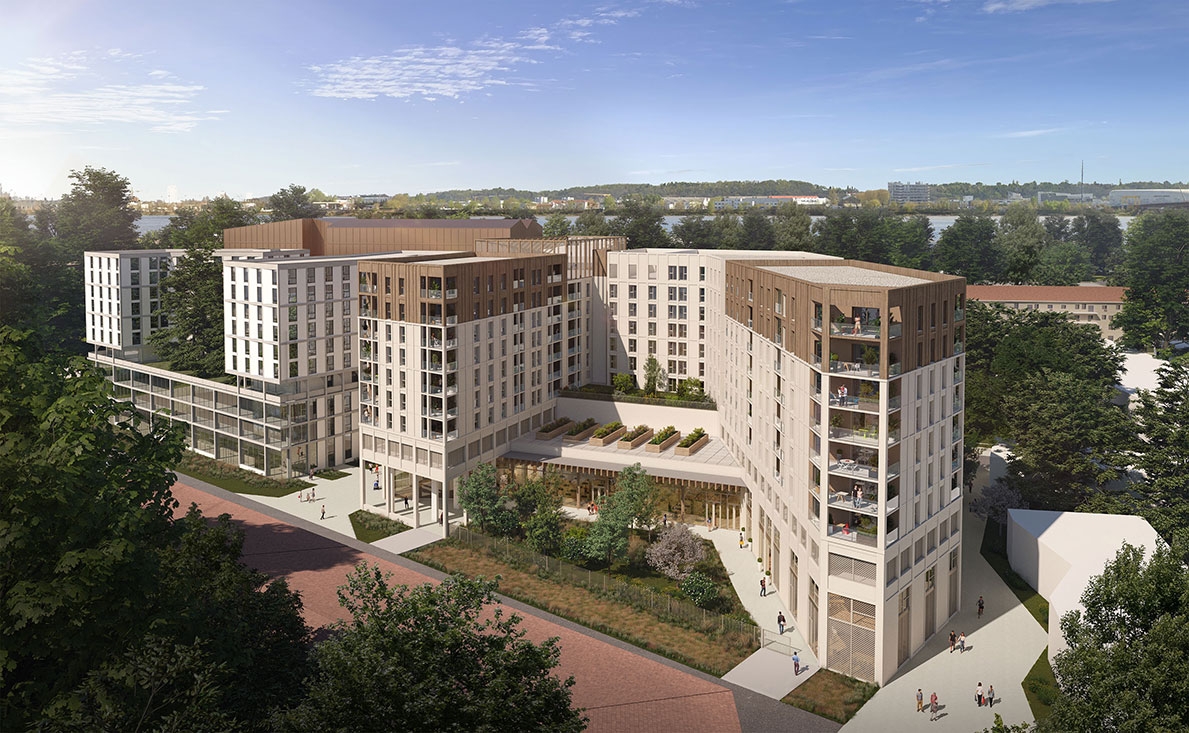 Résidence à Bordeaux INVESTISSEZ AU SEIN D’UNE NOUVELLE RÉSIDENCE ÉTUDIANTE EN LMNP, AU CŒUR D’UNE NOUVELLE CENTRALITÉ, AU PIED DU JARDIN DE L’ARS ET DE LA PLACE D’ARMAGNAC,