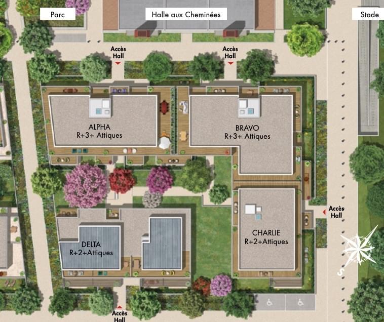 Résidence à Toulouse Métro A, ENS Ingénieurs, Pôle sportif, Commerces & Ecoles,