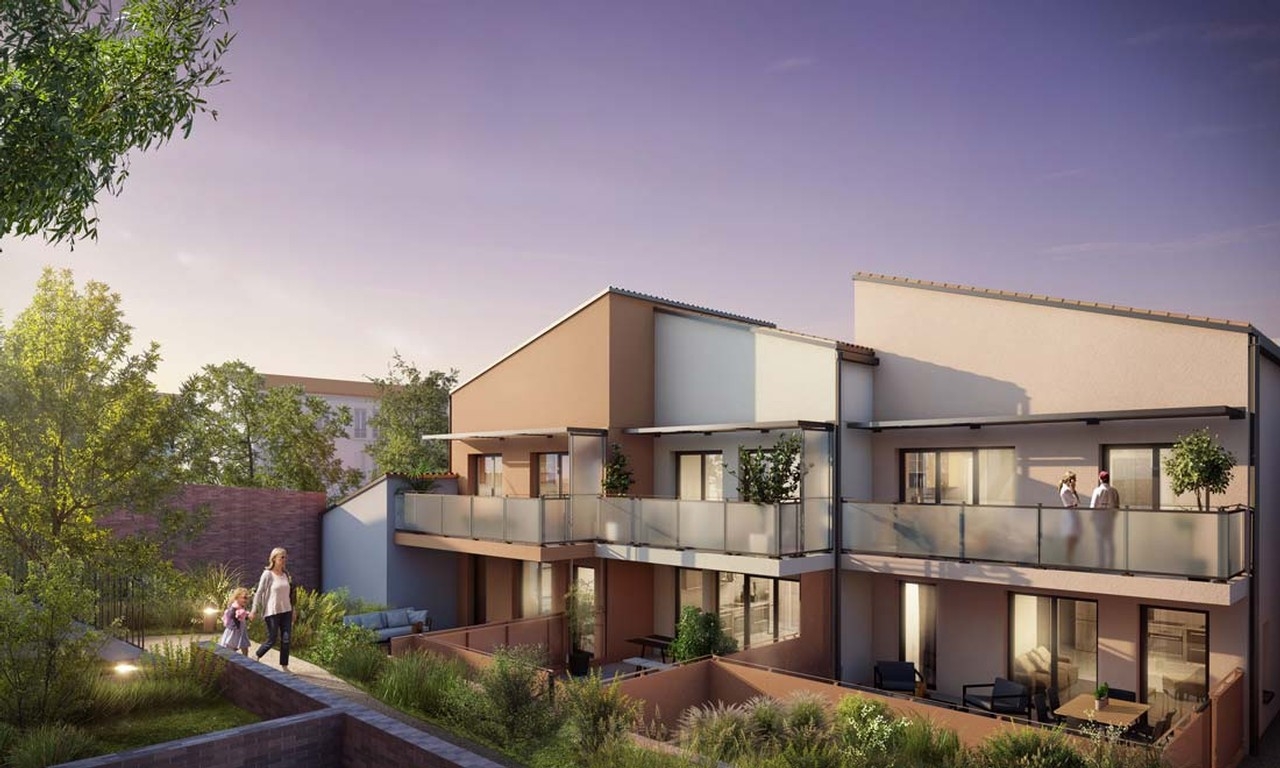 Résidence à Toulouse Environnement verdoyant , Résidence intimiste, Commodités à proximité,