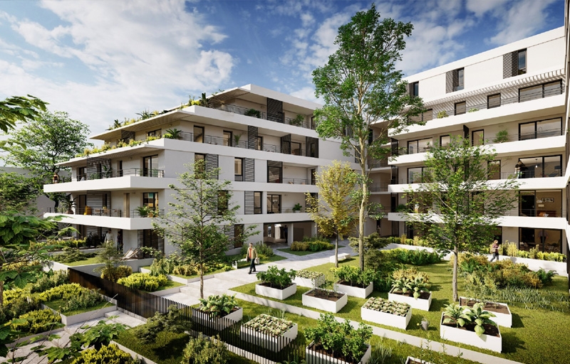 Résidence à Toulouse Proche du centre-historique A 10 minutes à pieds des transports Joli coeur d'ilot paysager Résidence à Toulouse Proche du centre-historique, A 10 minutes à pieds des transports, Joli coeur d'ilot paysager,