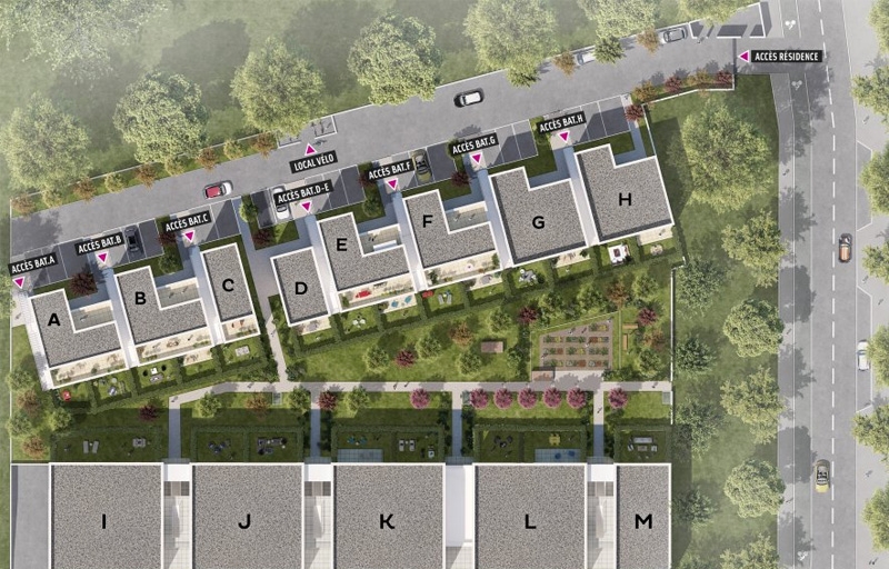 Résidence à Toulouse Proche métro A et Basso Cambo, Groupe scolaire Paul Bert, Institut universitaire du cancer Oncopole, Idéal investissement,