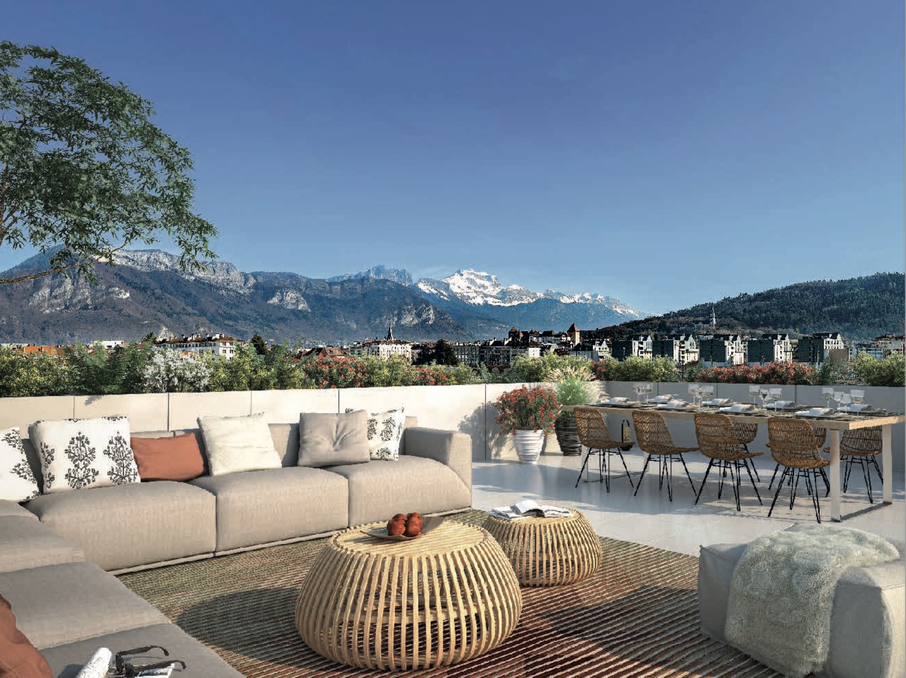 Résidence à Annecy Proche du Lac, Centre d'Annecy, Proche de la Gare SNCF,