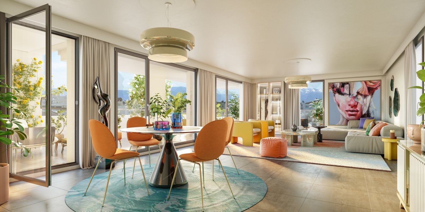 Résidence à Annemasse Centre ville, Proche Rond Point de L'étoile, Frontière Suisse,