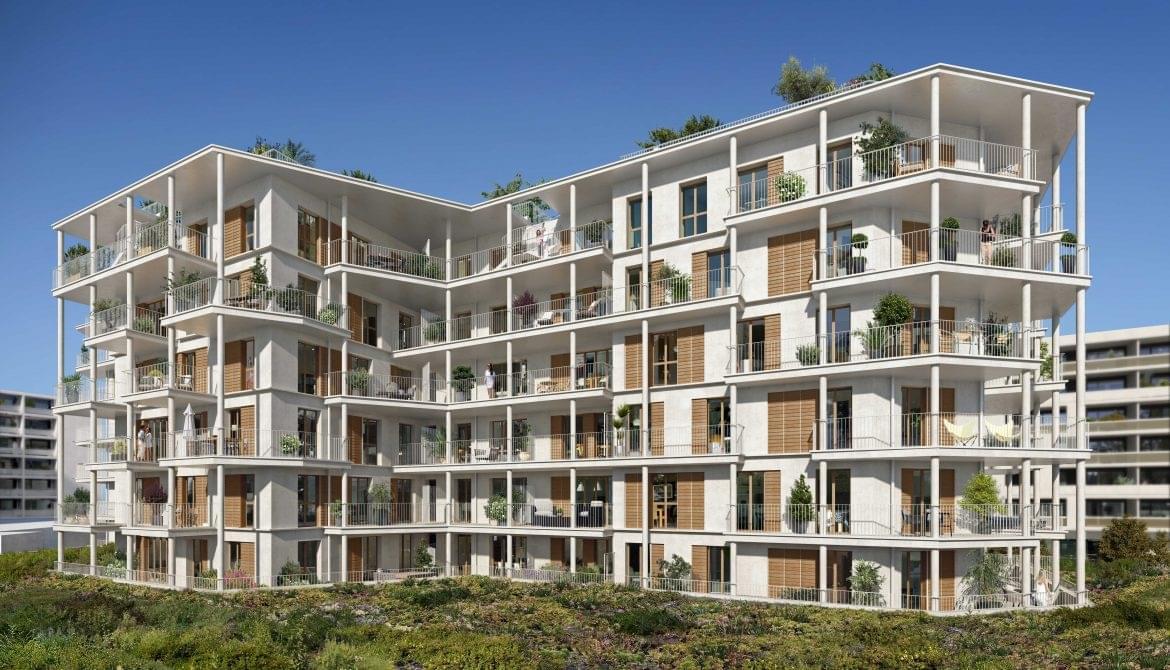 Investissement logement neuf Annemasse  livrable 2022 quartier Malbrande 