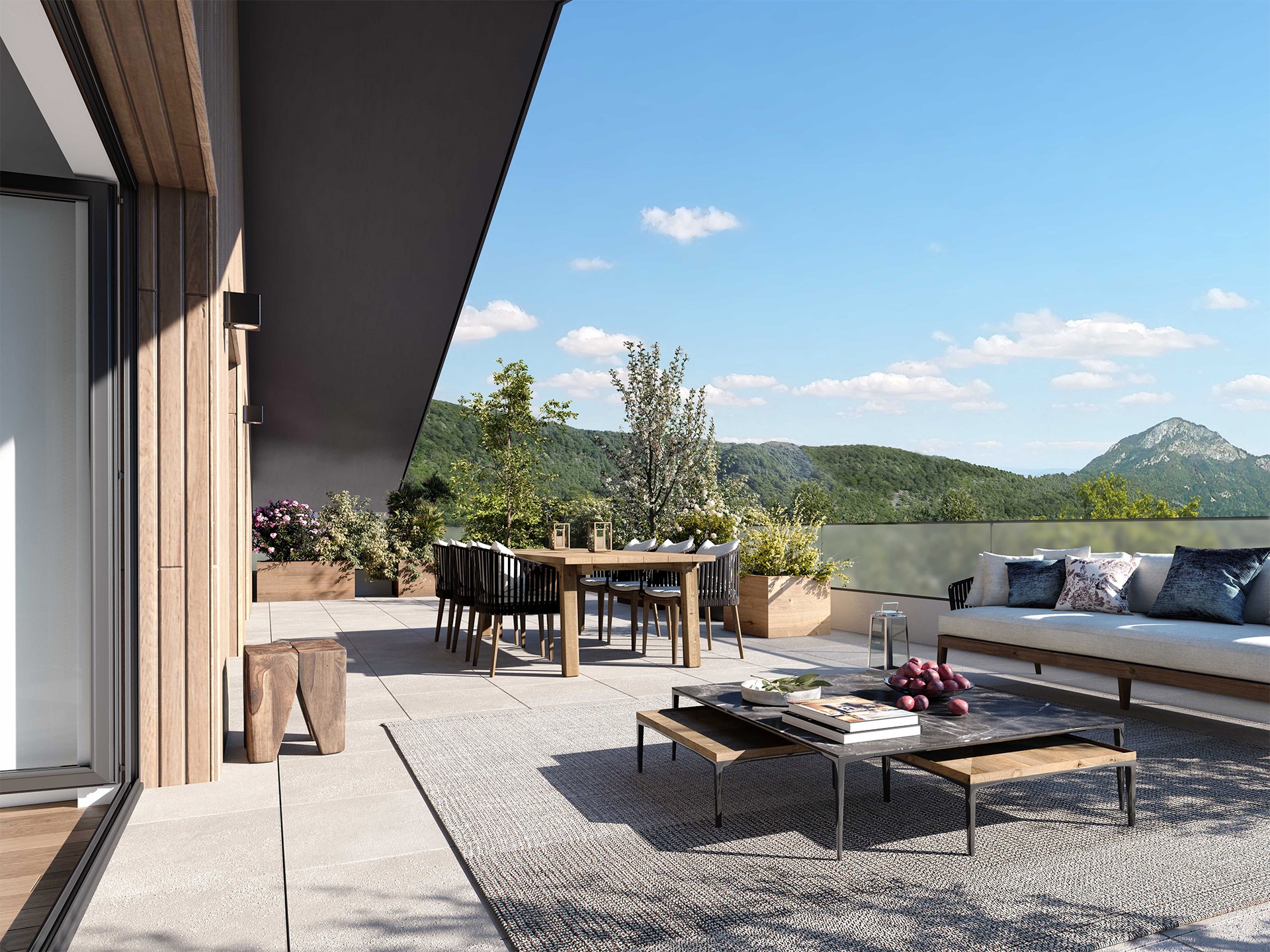 Résidence à Marignier Secteur résidentiel, Proche de la gare TER, A quelques minutes à pied de la mairie et des commerces,