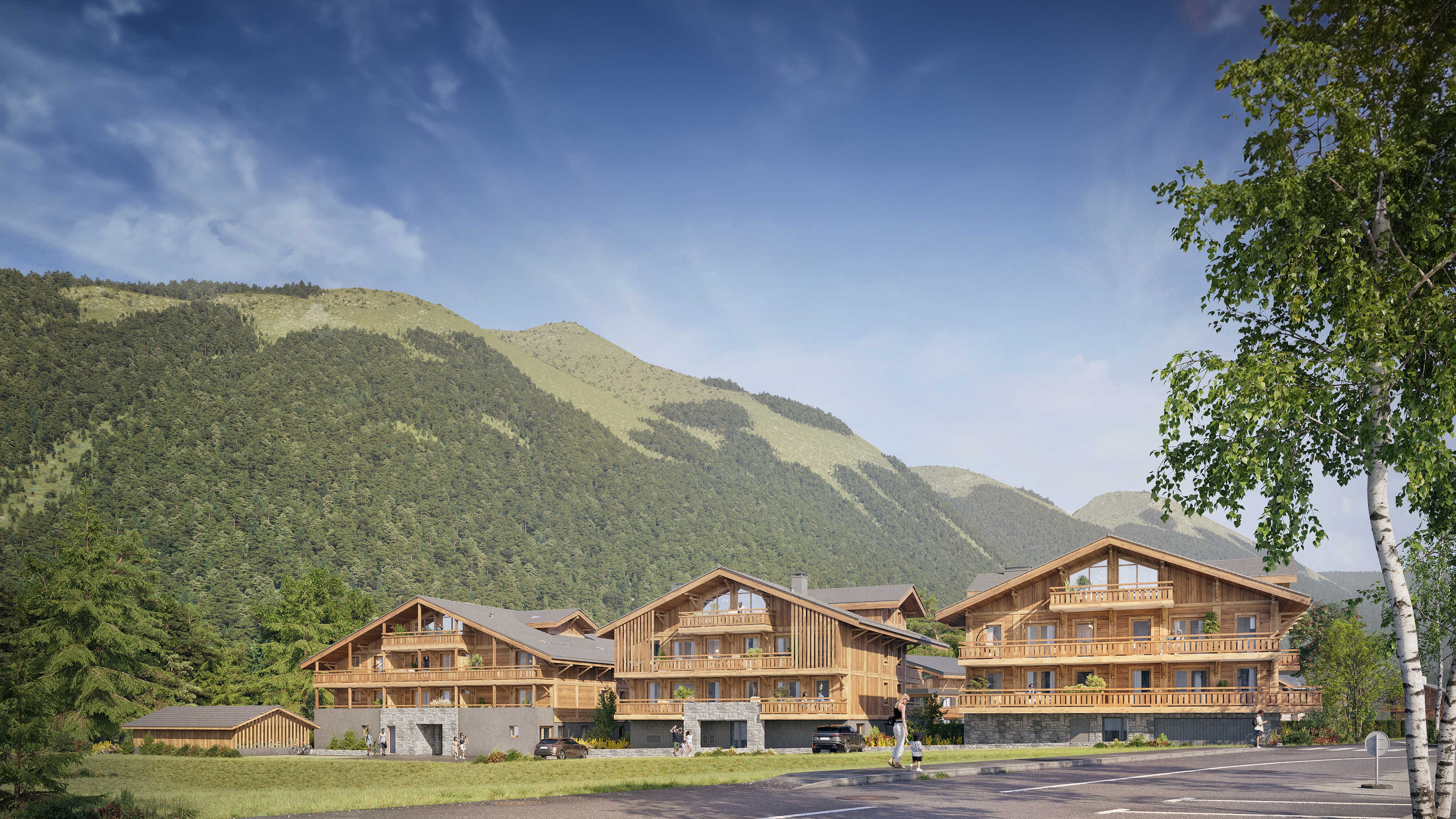 Résidence à Morzine Morzine superbe chalet travaux en cours ,