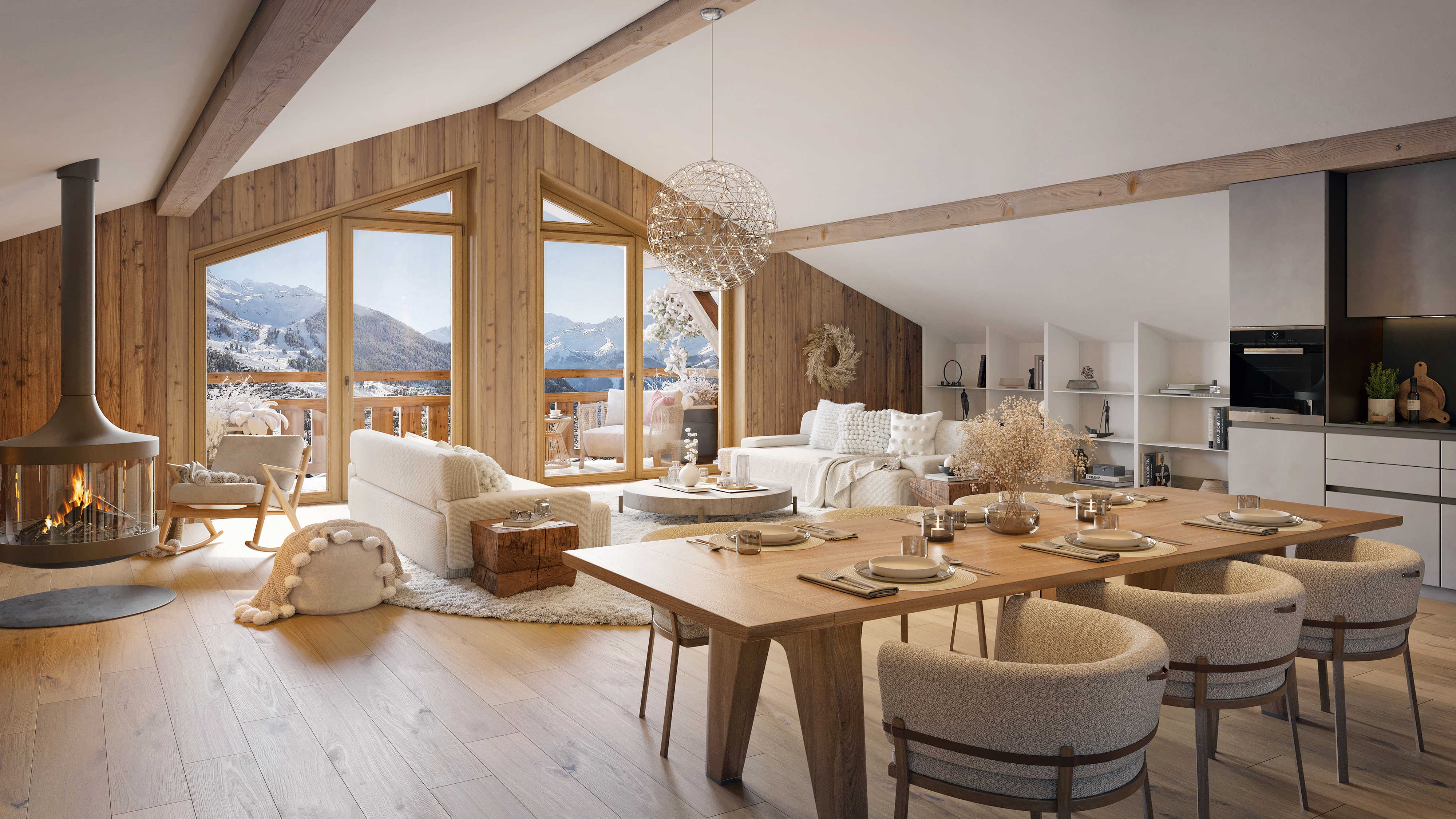 Résidence à Morzine Morzine superbe chalet travaux en cours ,