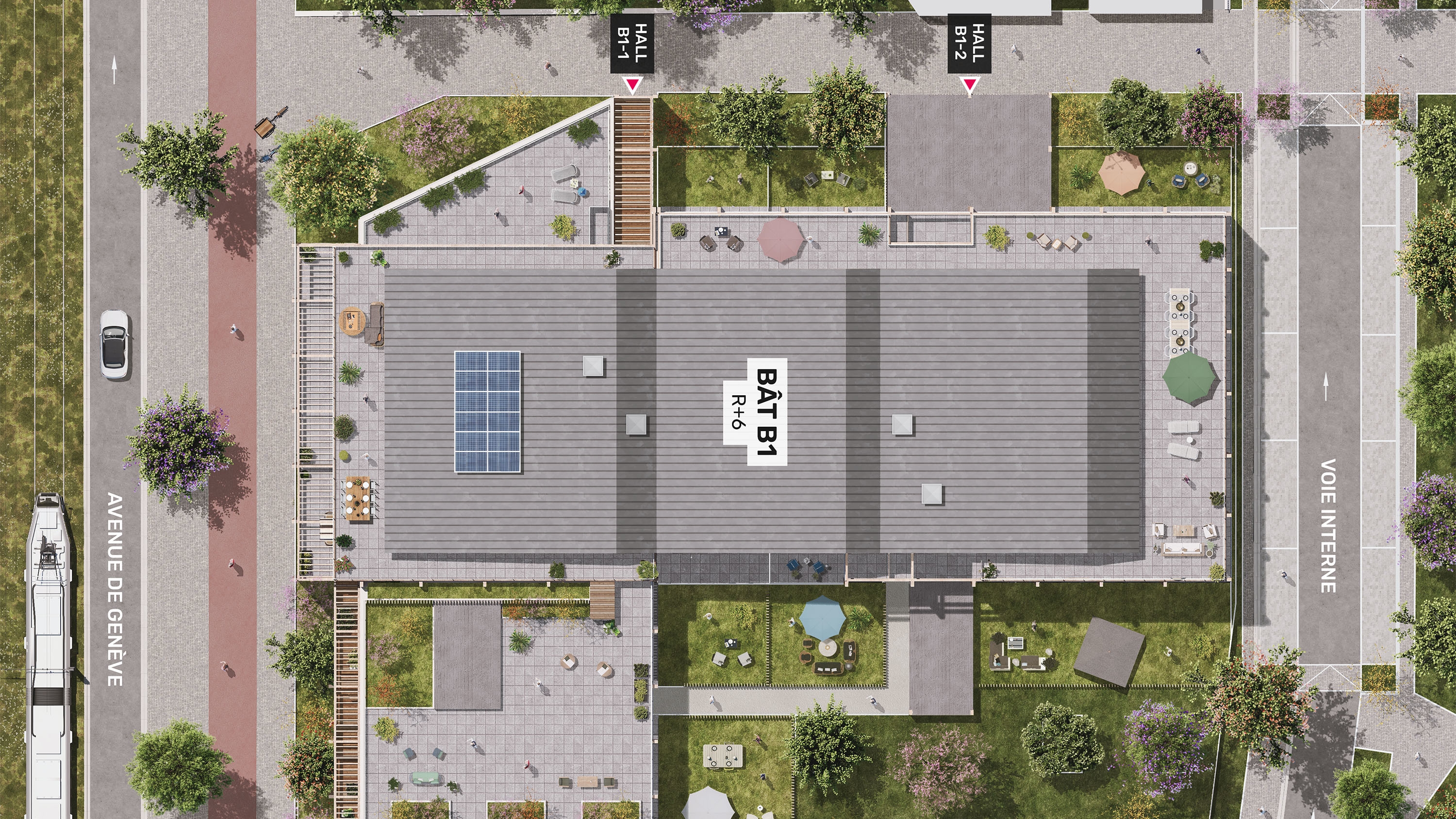 Résidence à Saint Julien en Genevois Idéal pour les frontaliers a seulement 10 km de Geneve petite copropriété de seulement 44 logements haut de gamme ,