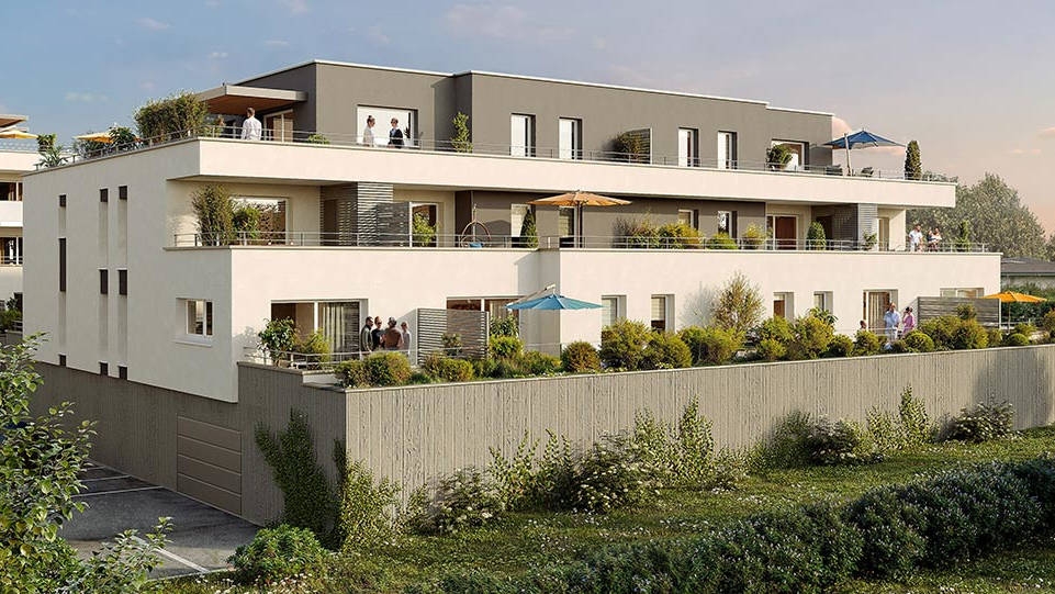 Résidence à Sciez FACE AU LAC LEMAN,