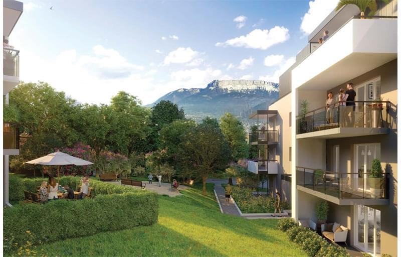 Résidence à Seynod Quartier calme, Tous las appartements bénéficient d'un balcon ou d'une terrasse, Proche transports en commun,