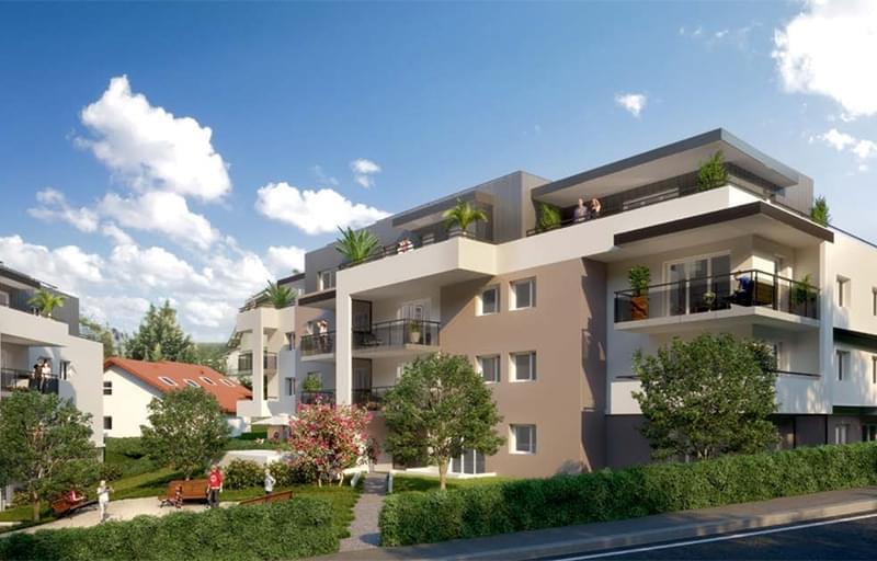 Résidence à Seynod Quartier calme, Tous las appartements bénéficient d'un balcon ou d'une terrasse, Proche transports en commun,