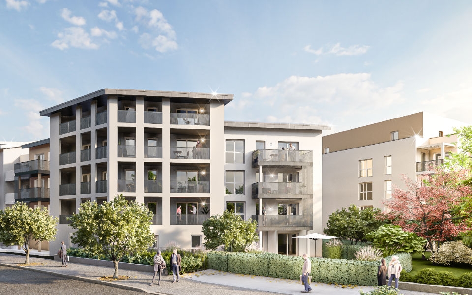 Résidence à Thonon les Bains A 10 minutes à pied de la Gare , Proche école et supermarché, ,