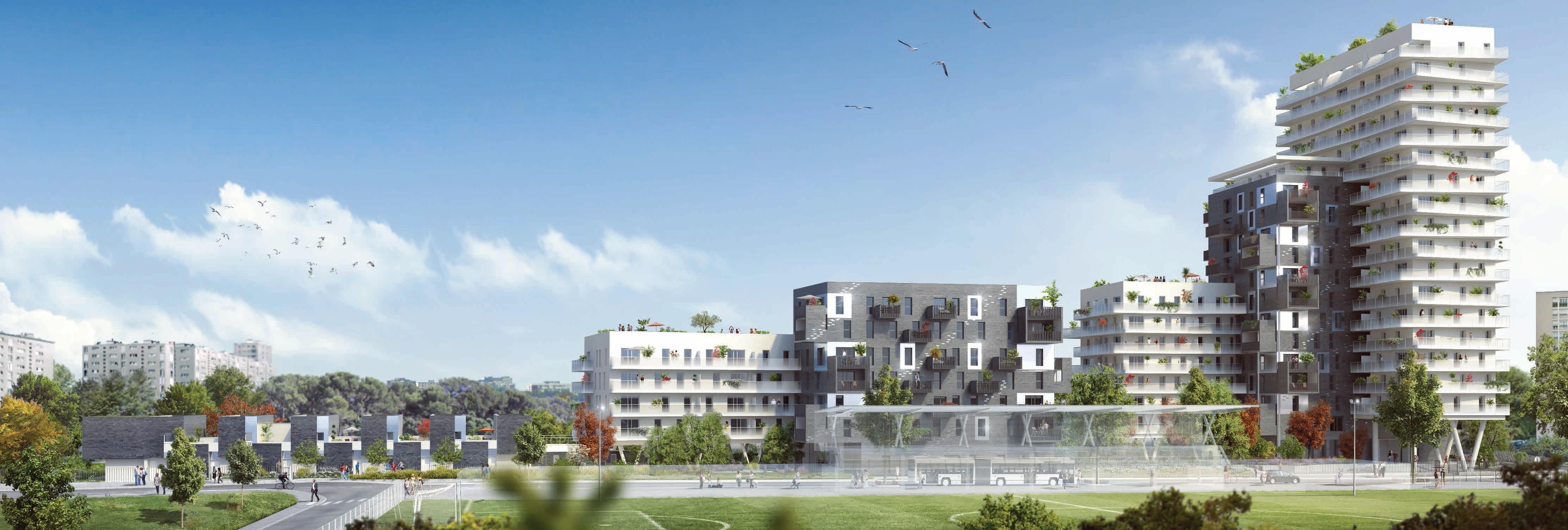 Résidence à Asnières-sur-Seine Quartier en plein renouveau , Programme qui va prendre de la valeur, Proximité toutes commodités ,