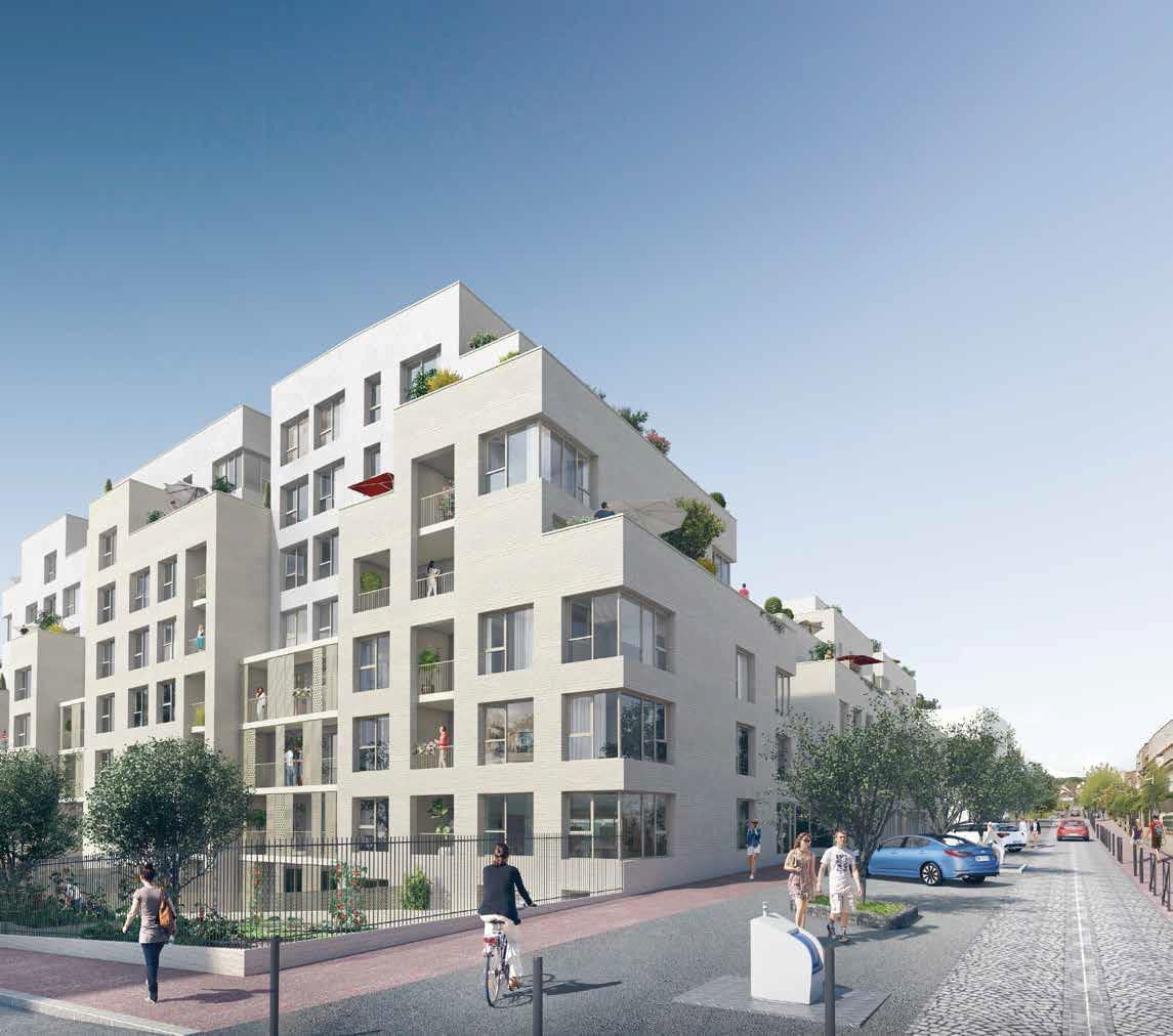 Résidence à Bagneux A 200m du RER, Ecole à 80m, Mixité de logements,