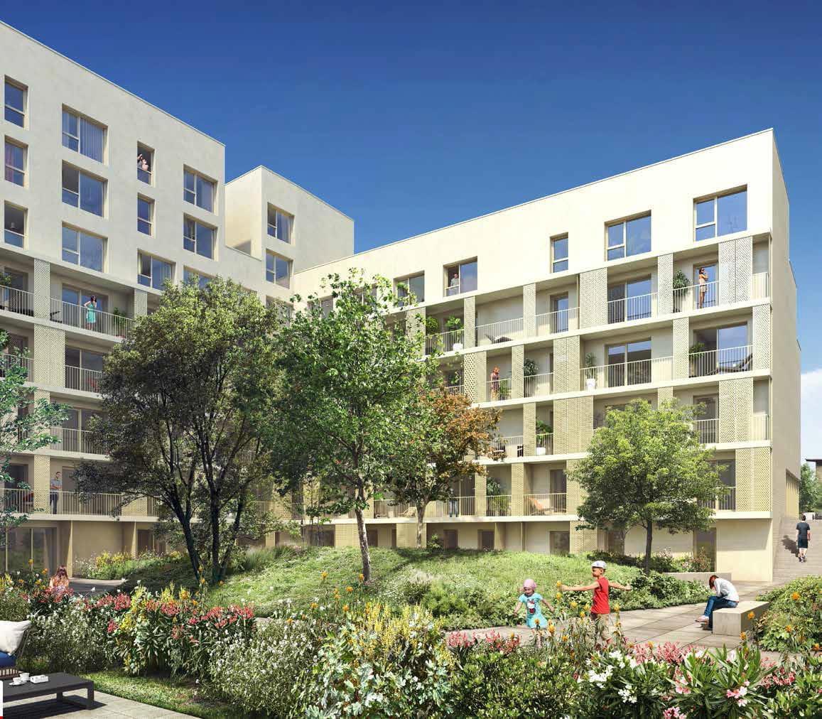 Résidence à Bagneux A 200m du RER, Ecole à 80m, Mixité de logements,